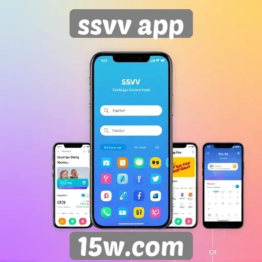 Evolução do design do ssvv app ao longo do tempo
